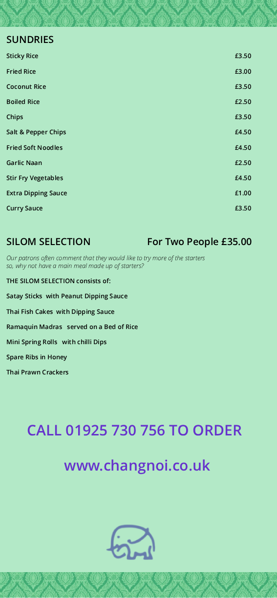 Takeaway Menu p3